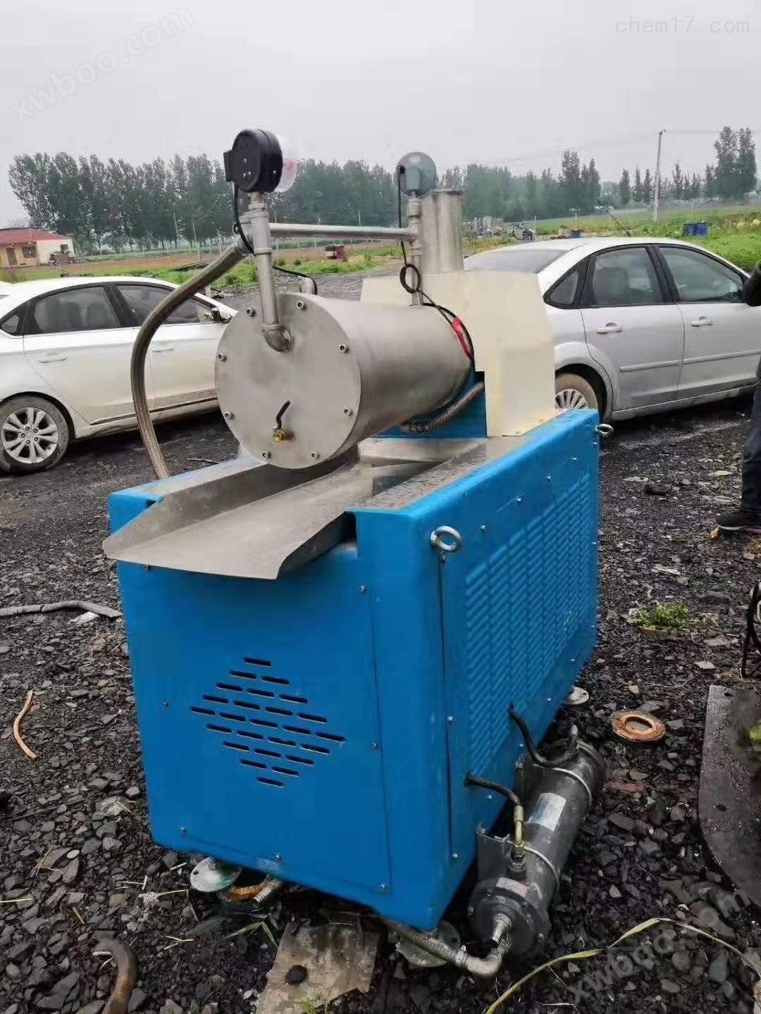 2020年回收防爆卧式砂磨机开始运行