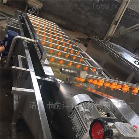 厂家供应全自动橙子高压喷淋气泡清洗机