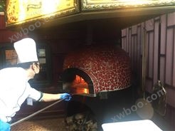 窑炉披萨炉果木窑 复古披萨窑炉典雅西餐厅