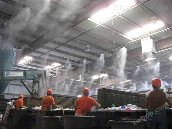 纺织厂加湿喷雾设备  安装工程 除臭设备