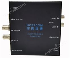 12G-SDI转HDMI2.0转换器（支持光纤输入&输出）