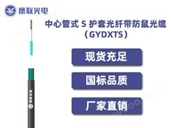 GYDXTS-60~72芯，中心管式 S 护套光纤带防鼠光缆，电力光缆厂家，室外光缆价格