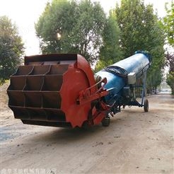 250方全自动土石方铲取料装车机 悬臂式斗轮堆取料机工作视频