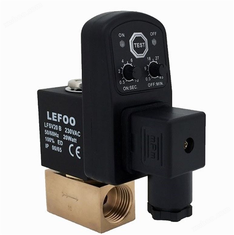 LFSV20-B 排水电磁阀 二通式常闭二位二通压力机 电磁开关