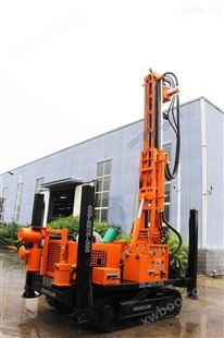 HQZ200水井钻机柴油液压气动钻机  质保一年