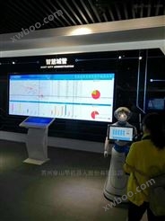 河南南阳牧原猪文化博物馆展馆讲解机器人