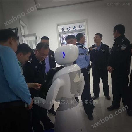 广东揭阳5G科技馆展览讲解机器人