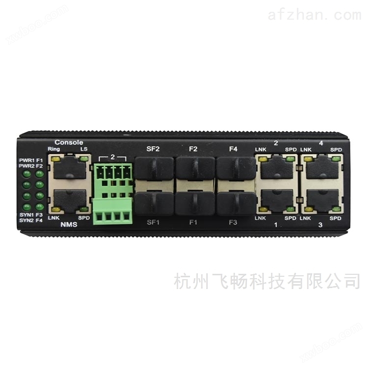 广州 非网管工业级4光4电+1路千兆光 交换机