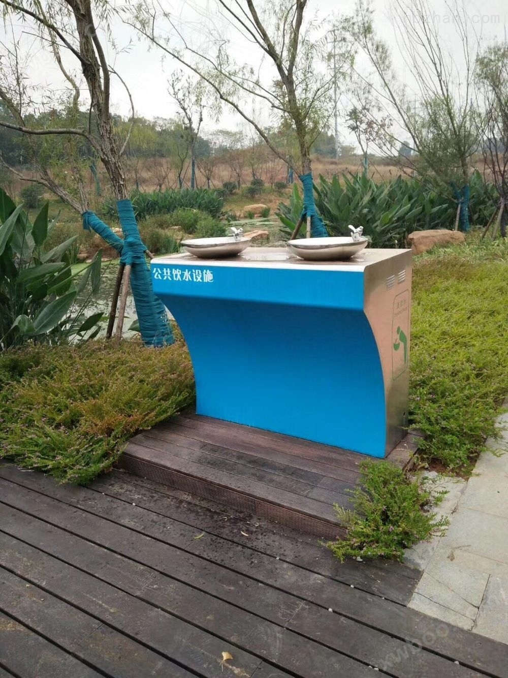 园林景观亭饮水机